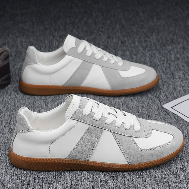 Zapatillas deportivas casuales de otoño, zapatos deportivos de moda, zapatos de entrenamiento, zapatos para hombres que combinan con todo, zapatos retro, zapatos blancos