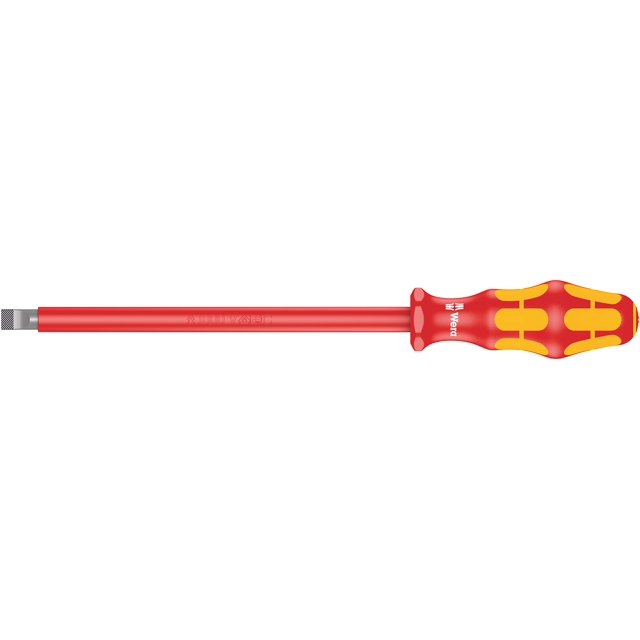 Destornillador Wera Kraftform Plus VDE 160i con hoja de 10 mm y 20 cm
