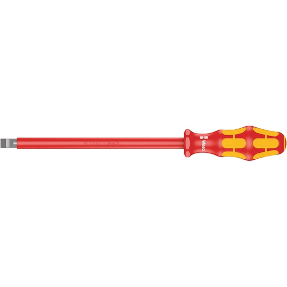 Destornillador Wera Kraftform Plus VDE 160i con hoja de 10 mm y 20 cm