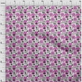 thumbnail image 4 of oneOone Velvet Fuschia Pink Fabric Kids Animal Sewing Craft Projects Fabric Prints By Yard 58 Inch Wide, 4 of 4