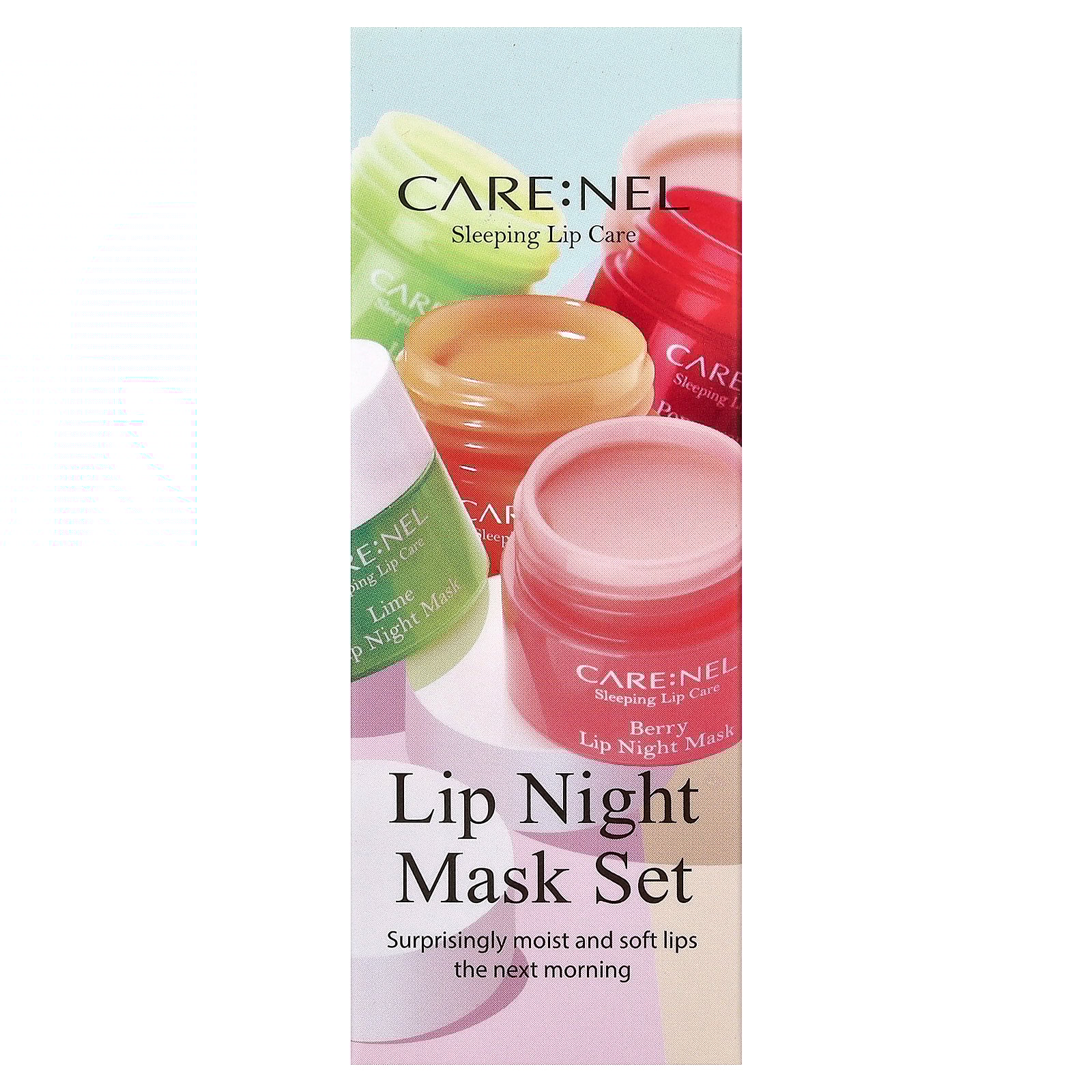 thumbnail image 6 of Care:Nel Lip Night Mask Set, Lime, 3 Pieces, (5 g) Each, 6 of 6