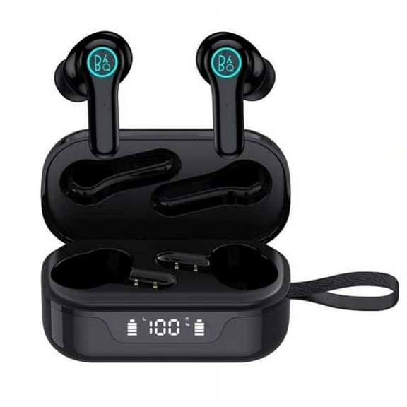 ANC Earbuds TWS Wireless Earphones for OnePlus Nord N100/N10 5G Phones - Headphones True Stereo Headset Hands-free Mic Active Noise Canceling Charging V7R Compatible With OnePlus Nord N100/N10 5G