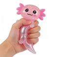 thumbnail image 4 of BingTong Axolotl Slow Rising Moldable Ball, Medium Axolotl Stress Ball, Soft Slow Rising Stress Relief Playthings, Sensory Fidget Playthingss For Anxiety A, 4 of 4