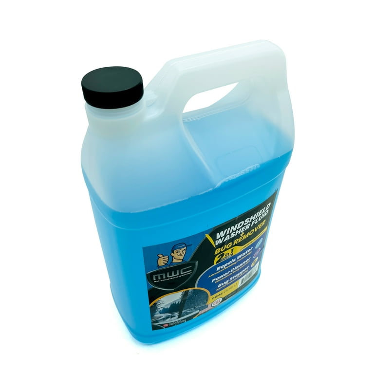 3( Three)Gunk WINDSHIELD WASHER CONCENTRATE With Antifreeze Make Up To 6  gallons