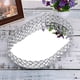 thumbnail image 4 of Bandeja de maquillaje de tocador JM cristal con espejo bandeja decorativa para baratijas de joyería S, 4 of 5