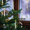 thumbnail image 2 of Velas Leejec para árbol de Navidad, 10 unidades, con mando a distancia y temporizador, 2 of 7