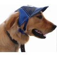 thumbnail image 2 of Dog Hat Dog Sun Hat Dog Baseball Cap Sport Cap Hat Outdoor Hat Sun Protection Dog Hat With Ear Holes Adjustable Breathable, 2 of 4