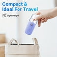 thumbnail image 3 of SUGARMOM Portable 30ml Mini Nano Mist Steamer - Instant 15s Heat Up  Cordless Battery Operated  Compact Travel Garment Steamer for Fabric Ironing  Wrinkle Removal  Sanitizing and Refreshi, 3 of 7