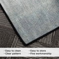 thumbnail image 4 of Modern Abstract 5x7 Area Rug, Washable Non Slip Soft Low Profile Indoor Rug, Textured Neutral Floor Rug for Living Room, Bedroom, Dining Room & Office, 4 of 13