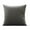 Dark Gray, variant on Qiweii 3D Leaf Quilted Embossed Pillowcase Double-Sided Solid Color Four-Sided Binding Contrasting Zipper Durable Soft for Home Sofa