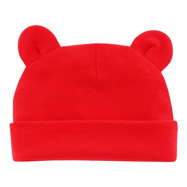Sonducket Sombrero de bebé Color Keep Multi-funcional Niñas Niño Sombreros Gorro infantil Moda Elástico Gorros para niños pequeños Primavera Invierno Sombreros Rojo Sonducket AP011427-01B