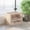 Natural + Wood, variant on PawHut Bird Stand with Wheels, Parrot Play Stand with Perches, Ladder, Stainless Steel Feed Bowls, Round Tray for Indoor Outdoor, White, for Small Parrots, Easy to Move and Clean