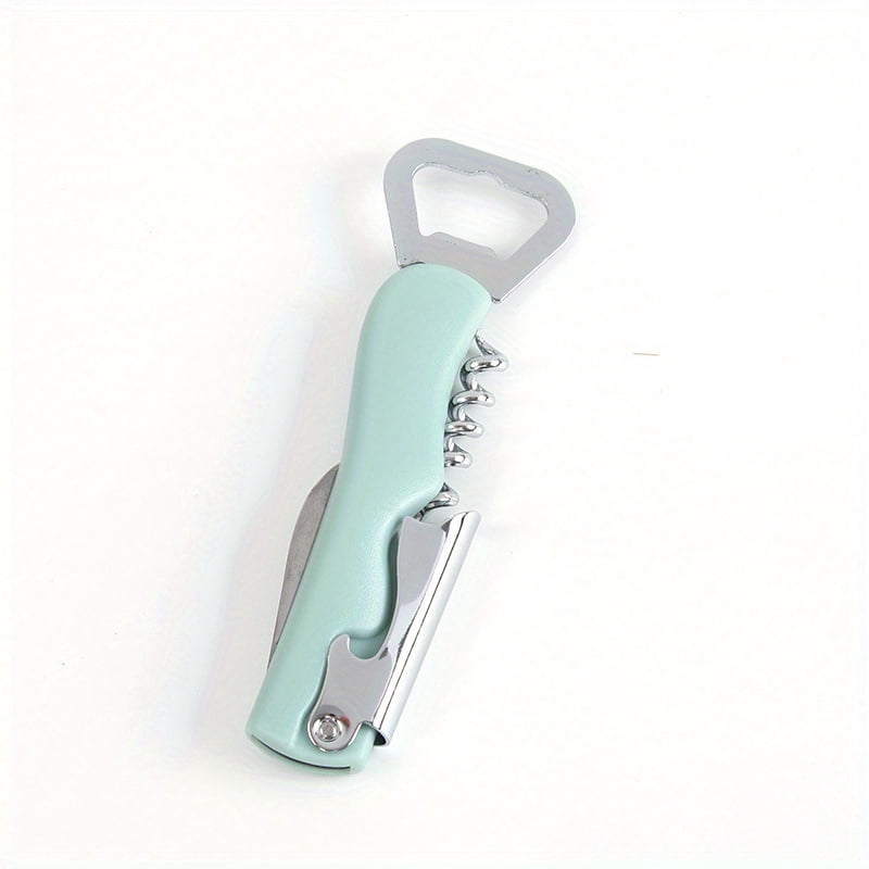1PC Portable Beer Can Opener Wine Bottle Opener Restaurant Kitchen Tool Birthday Party Supplies Integrated Lid Opener