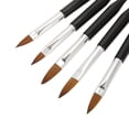 thumbnail image 1 of Cepillo del arte del clavo, 5 Unids Set Profesional Pintura de U?as Pincel de Maquillaje DIY Nail Brush Gradient Efecto Talla Fina Detalles Salones Ecomeon  no, 1 of 5