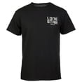 thumbnail image 2 of Changes Men's Lone Star Texas Short Sleeve Graphic T-Shirt Black X-Large  US, 2 of 3