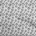 thumbnail image 1 of oneOone Cotton Flex White Fabric Sports Sewing Craft Projects Fabric Prints By Yard 40 Inch Wide-aB, 1 of 4