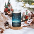 thumbnail image 5 of WOBOGO Size Combo Candle Flickering Flameless with Remote Control and Timer for Romantic Atmosphere Starry Sky, 5 of 7