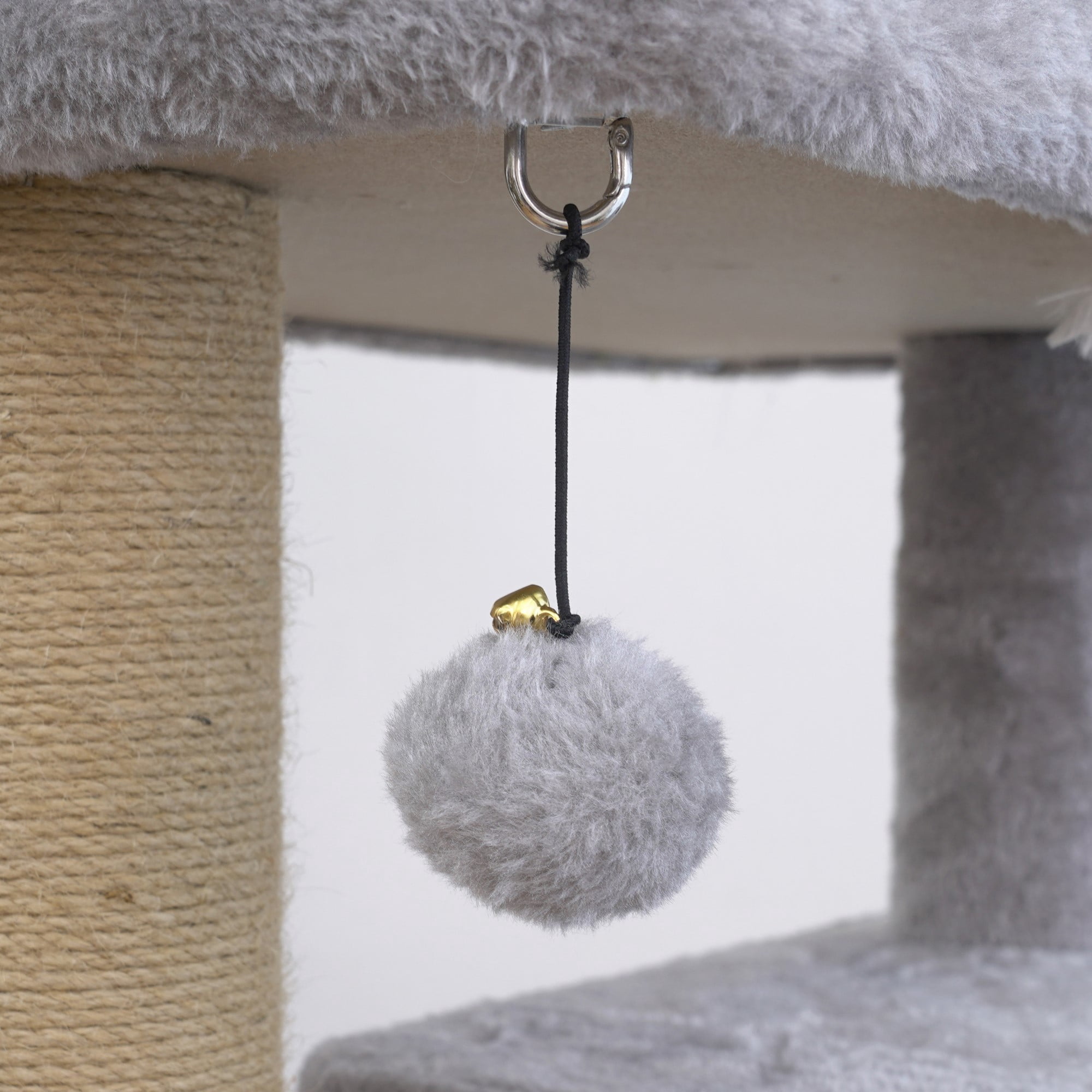 Arbre à chat extra large pour grands chats et foyers avec plusieurs chats – Condos spacieux, perchoirs surdimensionnés, poteaux à griffer robustes, 182 cm de hauteur, gris