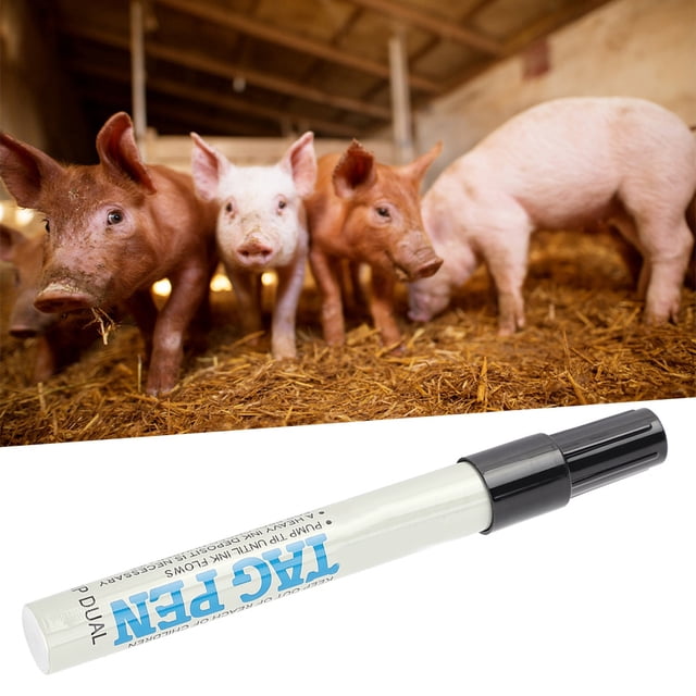 Waterproof Does Not Fade Marker Pen, Ear Tag Pen, Cattle For Home Sheep Pig Farm