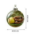 thumbnail image 7 of CYBIBO Lifelike Ball Sports Crystal Glass Ornament, 3D Christmas Glass Ornaments Collection for Xmas Tree, Holiday Decorations Christmas Indoor, Handmade Gifts for Gym Lovers, Baseball B, 7 of 7