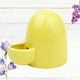 thumbnail image 5 of EeaseMX Comedero automático de cerámica para mascotas pequeñas, 200 ml, bebedero para hámsteres, conejos y conejos, dispensador de agua automático (amarillo), 5 of 7