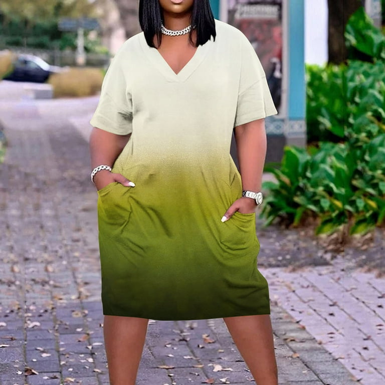 dress with shimmer Cue The Casual T-shirt Midi Dress in Sage – Impressions Online Boutique main image 1
