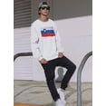 thumbnail image 2 of Slovenian Flag Background Sweatshirt Men -Image by Shutterstock, Male Large, 2 of 4