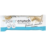 Power Crunch Original French Vanilla Crème 12 count 1.4 oz bars