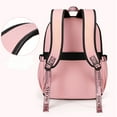 thumbnail image 6 of Backpack High School Bag College Backpacks Anti Theft Travel Back Pack Large Bookbags for Teens Women Students /Black White, 6 of 7
