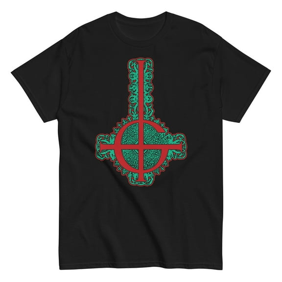 Ghost - Cross Unisex T-Shirt - Black - Small