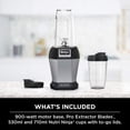 thumbnail image 3 of Licuadora personal Ninja BL450C Nutri Pro 900 W con vasos de 500 ml y 700 ml, 3 of 7