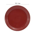 thumbnail image 2 of Mainstays Chiara Round Stoneware Red Salad Plate, 2 of 4