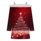 thumbnail image 5 of Puntoco Camiseta con estampado navideño de hombros descubiertos y estilo casual para mujer, 5 of 5