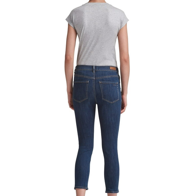 トップス DKNYJEANS Cropped Zip Front Denim Shirt | DKNY
