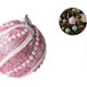 thumbnail image 5 of Christmas Tree Ornaments Glitter Decorative Balls with Pearl Trim for Holiday and Festive, 5 of 5