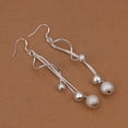 thumbnail image 3 of QQTDFG 925 Sterling Solid Silver Drop Dangle Chandelier Hook Earrings For Women-default, 3 of 4