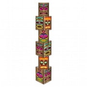 The Beistle Company Tiki Column Disposable Centerpiece