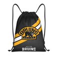 thumbnail image 1 of Bolsa clásica con cordón de los Bruins, plegable, para deportes, fitness, unisex, para viajes y deportes de playa, tamaño mediano, 1 of 8