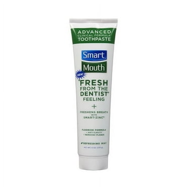 Smartmouth Whitening Toothpaste, Great Mint Flavor - 6 Oz