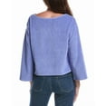 thumbnail image 2 of Nation LTD womens  Fallon Terry Cloth Popover, s, Purple, 2 of 3