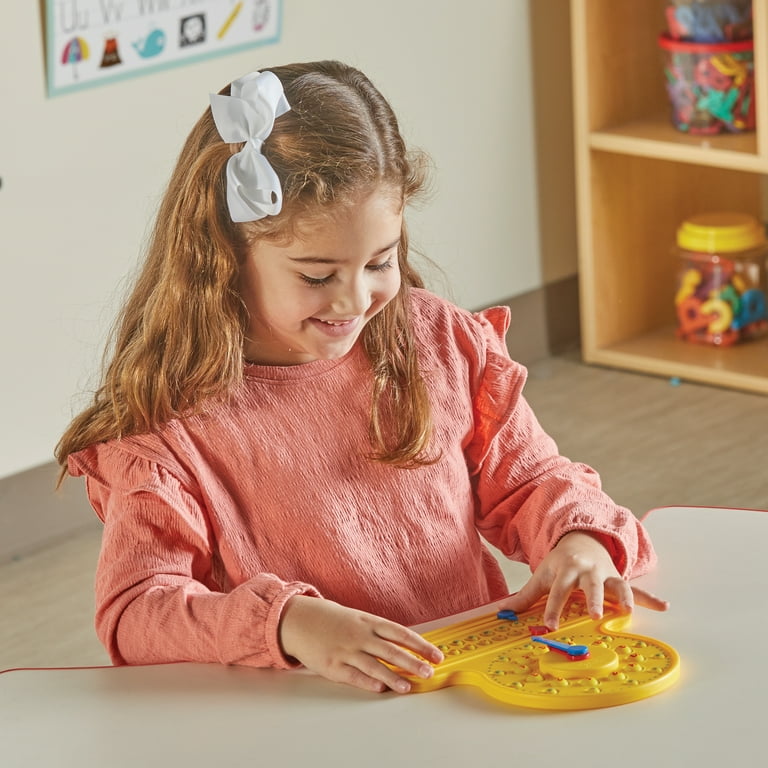 hand2mind NumberLine Clock™ Sensory Bubble Popper, Teaching Clock