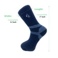 thumbnail image 4 of Thermal Socks for Men Winter Wool Crew Socks 1 PAIR Navy Size 10-13, 4 of 4