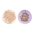 thumbnail image 1 of Sello Cabeza DIY Arte Ornamental 25 Mm Esmalte para Invitaciones Boda, 1 of 9