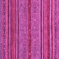 thumbnail image 1 of Ahgly Company Indoor Square Abstract Pink Modern Area Rugs, 7' Square, 1 of 4
