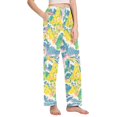 thumbnail image 2 of FORMRS Women's Pajama Pants with Pockets Soft Comfy Loungewear Sleep Bottom, Sizes S-2XL, Yellow Mountains, 2 of 8