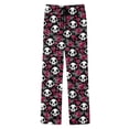 thumbnail image 2 of SJLDQY Mens Halloween Pajamas Pants Wide Leg Pjs Trousers for Men Hallowmas Pumpkin Ghost Elastic Waist Homewear Loungewear With Pocket, 2 of 4