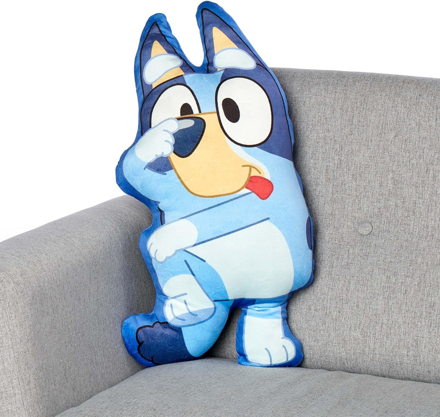 Bluey Be Silly Cloud Pal Pillow, 23 x 12 inches