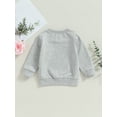 thumbnail image 4 of Bagilaanoe Toddler Baby Girl Casual Sweatshirt Long Sleeve Letter Print Pullover 6M 12M 18M 24M 3T 4T Kids Fall Loose Tee Tops, 4 of 8