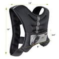 thumbnail image 3 of Chaleco de Entrenamiento con Peso ProsourceFit 3.5 kg Ajustable, 3 of 8