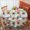 Pioneer Flower Floral-2, variant on Pioneer Flower Floral Print Pattern Round Tablecloth 70"x70", Wrinkle Resistant Wipeable Table Cover for Kitchen Dining Room Picnic Patio and Party